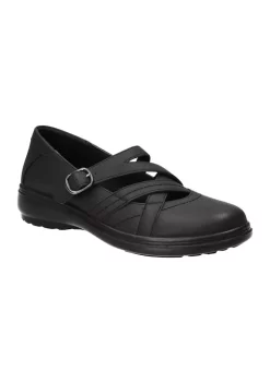 Budget ⌛ Easy Street Wise Asymmetrical Comfort Mary Janes 😀 -Easy Street Sales Shop Belk 514