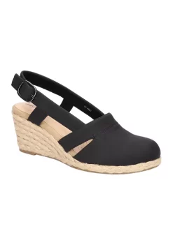 Promo ✔️ Easy Street Stargaze Espadrille Slingback Wedges 🎁 -Easy Street Sales Shop Belk 545
