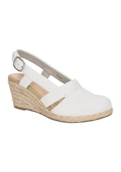 Promo ✔️ Easy Street Stargaze Espadrille Slingback Wedges 🎁 -Easy Street Sales Shop Belk 549