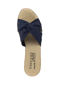 Wholesale 🤩 TUSCANY by easy street® Dinah Wedge 🩴 Sandal ⭐ -Easy Street Sales Shop Belk 671