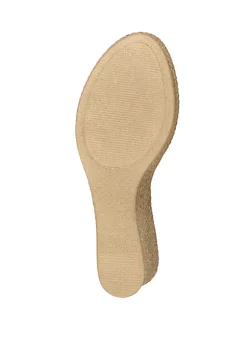 Wholesale 🤩 TUSCANY by easy street® Dinah Wedge 🩴 Sandal ⭐ -Easy Street Sales Shop Belk 672