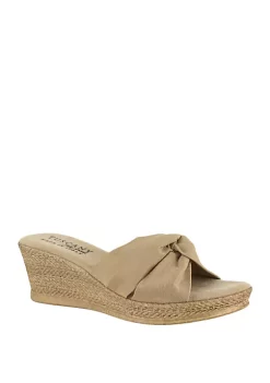 Wholesale 🤩 TUSCANY by easy street® Dinah Wedge 🩴 Sandal ⭐ -Easy Street Sales Shop Belk 676