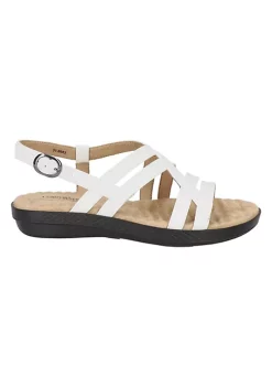 Promo 🎉 Easy Street Lobo Comfort 🩴 Sandals 🥰 -Easy Street Sales Shop Belk 884